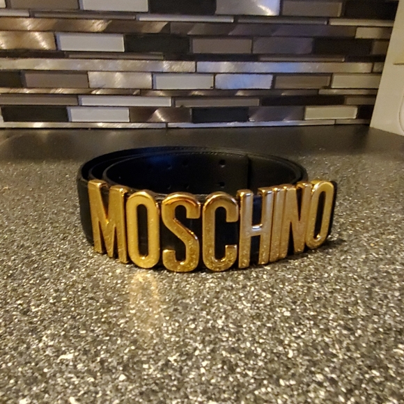 Moschino Other - Authentic Moschino Leather Belt